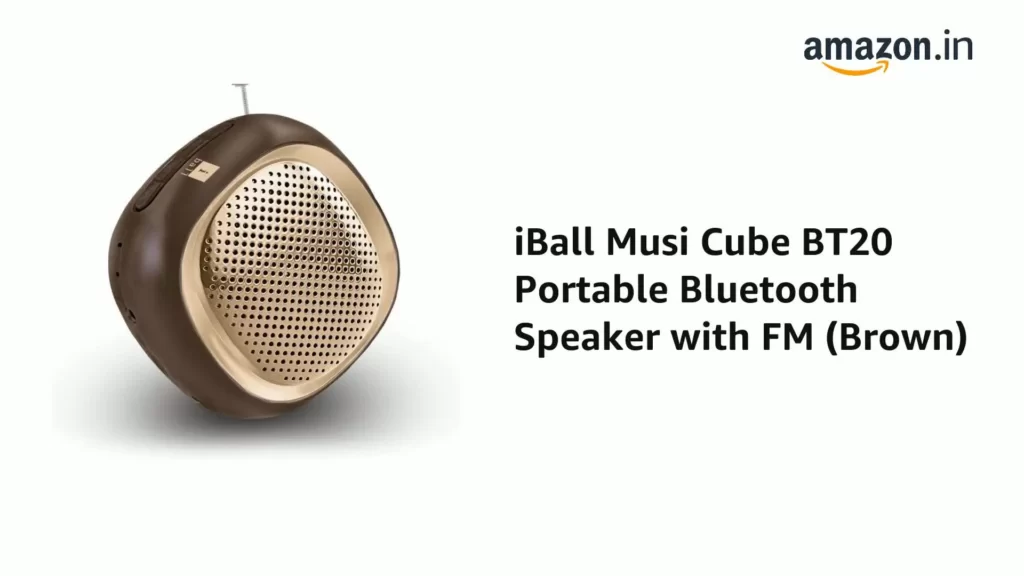 iBall Musi Cube X1 Wireless Bluetooth Speaker